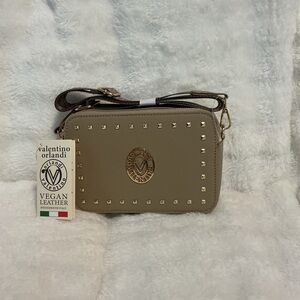 Valentino Orlandi Beige Crossbody Bag